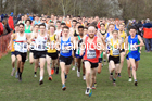 Senior Mens 2022 CAU Inter Counties Cross Country, Prestwold Hall, Loughborough.  Photo: David T. Hewitson/Sports for All Pics